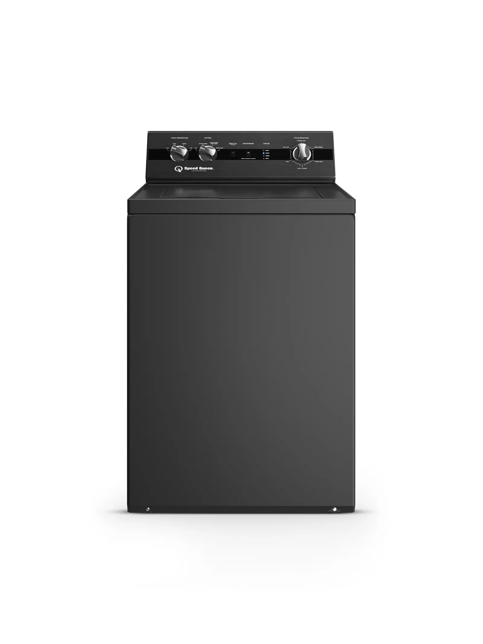 TR5003BN MATTE BLACK Top Load Washer with Speed Queen® Perfect Wash™ | Ultra-Quiet | 5-Year Warranty 0
