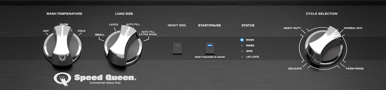 Speed Queen TR3006WN Top-Load Washer with Delayed Lid-Lock & Perfect Wash™ | 3-Year Warranty 1