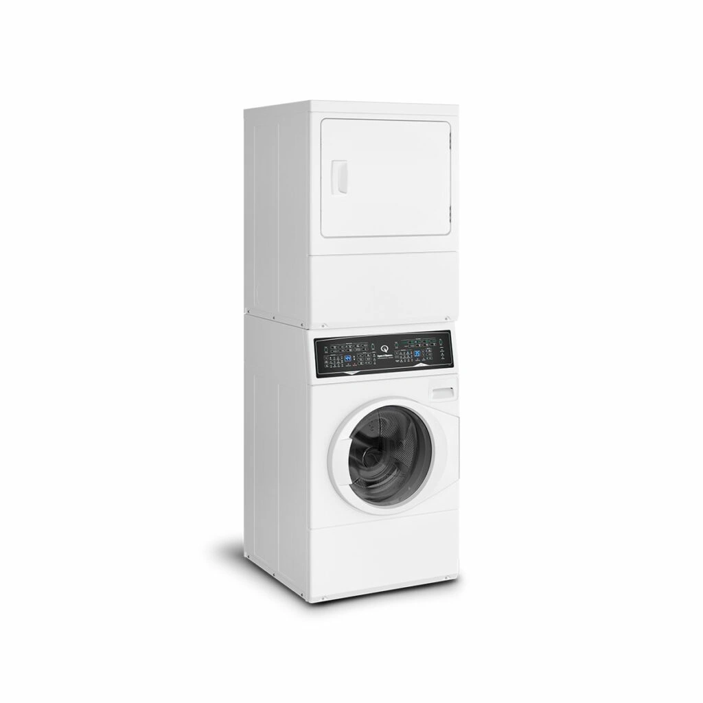 Speed Queen SF7 Stacked Washer - Electric Dryer with Pet Plus